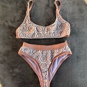 NEW S Pink bikini cheeky